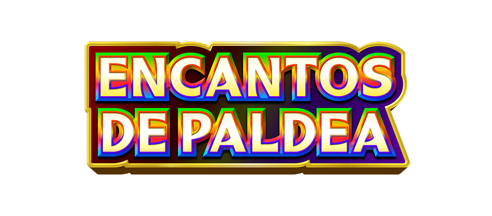 Logo de la expansión Encantos de Paldea del Trading Card Game Pocket